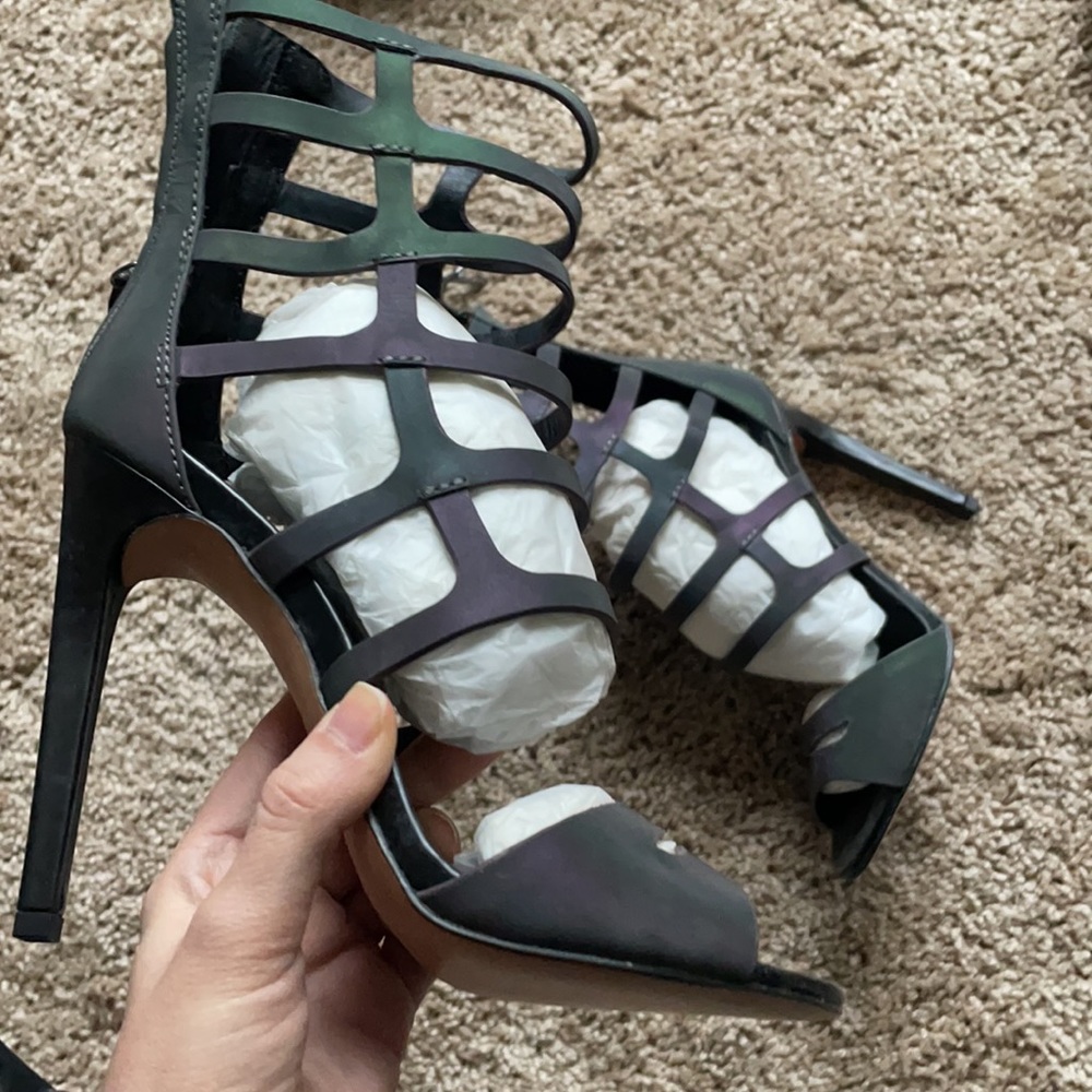New L.A.M.B. Glow in the dark High Heels - Picture 7 of 9